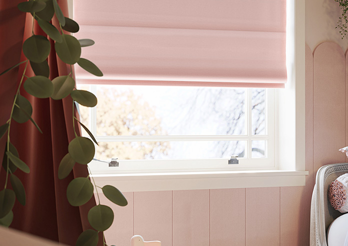 Oslo, Candy Floss - Roman Blind - Image 5